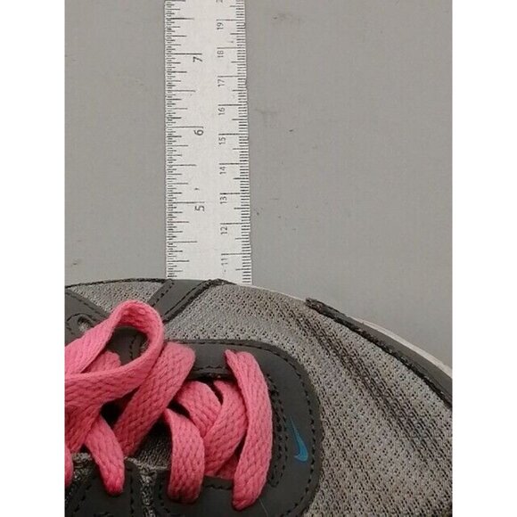 Nike Womens Sneakers Revolution 2 Gray Pink‎ Lace Up Running Shoe Padded 6.5 - Picture 7 of 10
